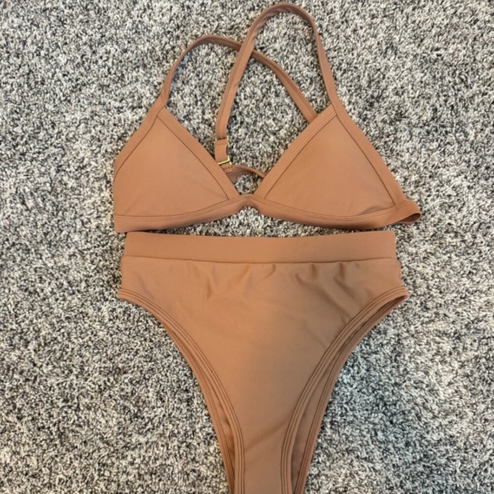 Classic Tan Bikini Set